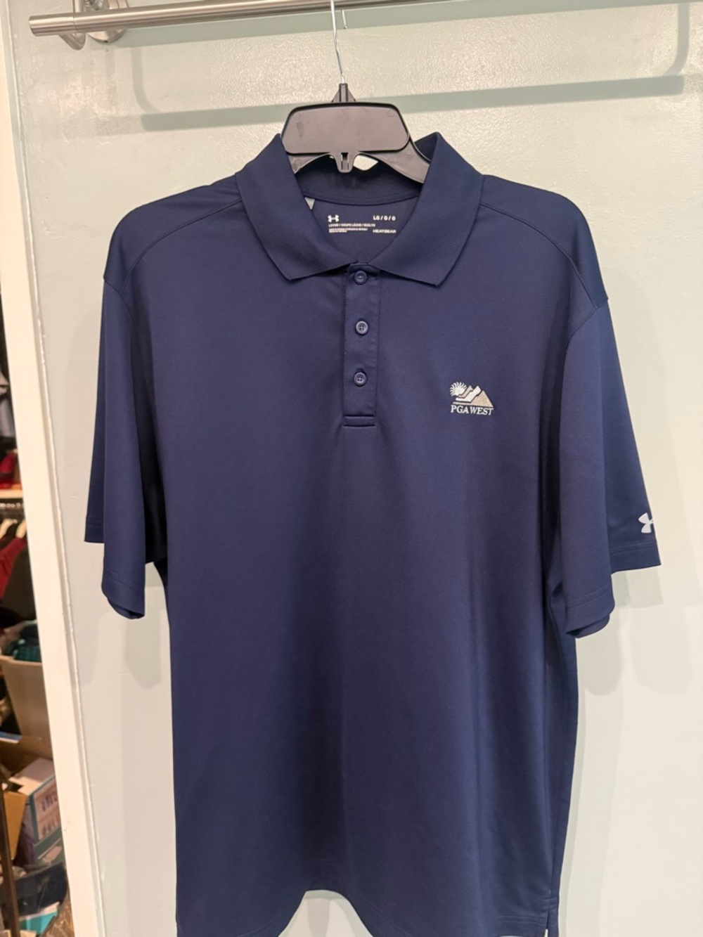 Under Armour Men's PGA WEST Performance Polo - Navy